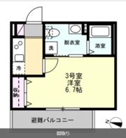 ベイルーム川崎小田栄の間取り画像