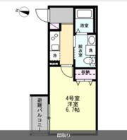 ベイルーム川崎小田栄の間取り画像