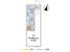 RISE Asadaの間取り画像