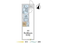 RISE Asadaの間取り画像