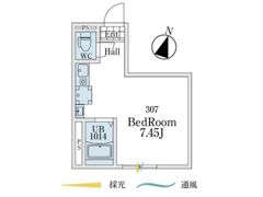 RISE Asadaの間取り画像