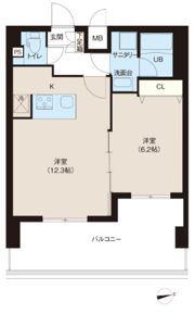 MAXIV八広の間取り画像