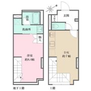 Fika大井町の間取り画像