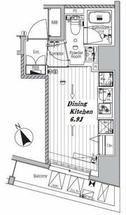 メイクスデザイン品川戸越の間取り画像