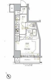 ベルシード品川西大井の間取り画像