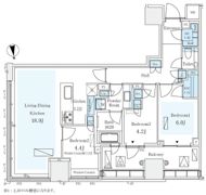 パークコート ザ・三番町ハウスの間取り画像