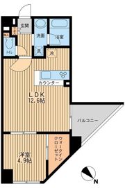 プライムアーバン日本橋人形町の間取り画像