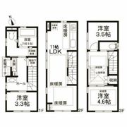 牡丹1丁目戸建の間取り画像