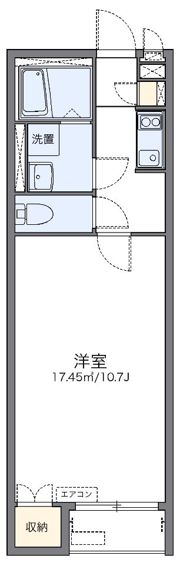 レオネクストヴァンフルールの間取り画像