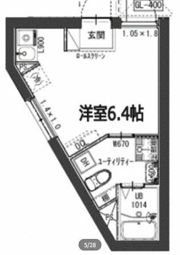フラシア東品川の間取り画像