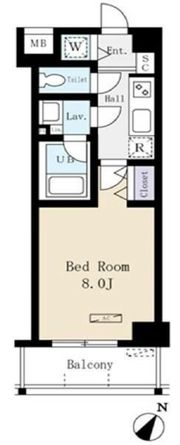 ドゥーエ向島の間取り画像