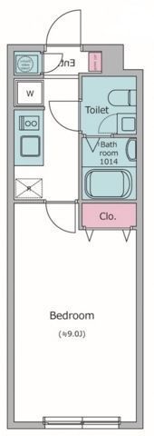 ラクラス中野弥生町の間取り画像