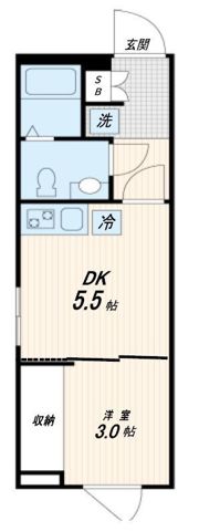 Fullea神楽坂の間取り画像