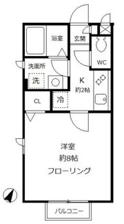 カーサ馬込台の間取り画像