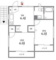 シーマ中馬込の間取り画像