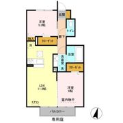 プランタン Ⅰの間取り画像