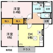 ウィルモアの間取り画像