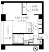 オレア日本橋浜町の間取り画像