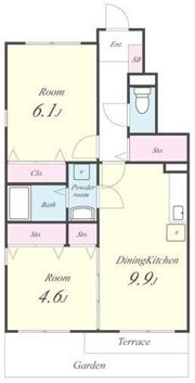 クレベールの間取り画像
