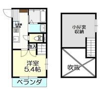 ウエストハイム東松山の間取り画像
