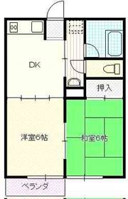 第1柳沢ハイツの間取り画像