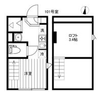 Coron Heiwadaiの間取り画像