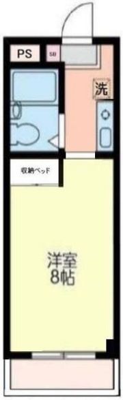 ラヴィエ新宿の間取り画像