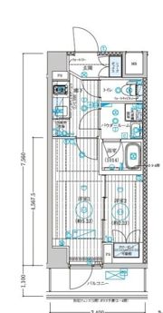 ブライズ宮崎台の間取り画像