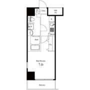 エクアス錦糸町の間取り画像