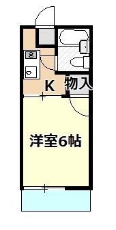 メゾンオークラの間取り画像