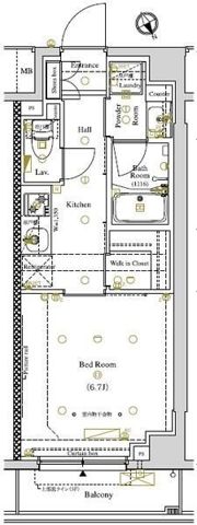 ARKMARK東大井の間取り画像