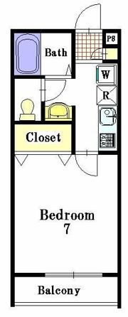 アプリコット・ハイツの間取り画像