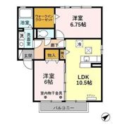 パティオ ロサの間取り画像