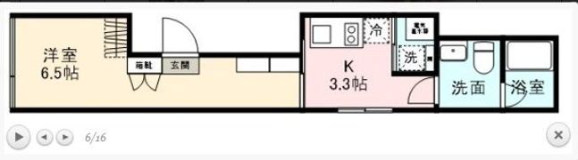 THE KAHALA 武蔵小山の間取り画像