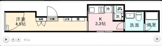 THE KAHALA 武蔵小山の間取り画像