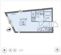 プラティーク目黒洗足の間取り画像