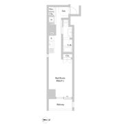 ミリアレジデンス北新宿の間取り画像