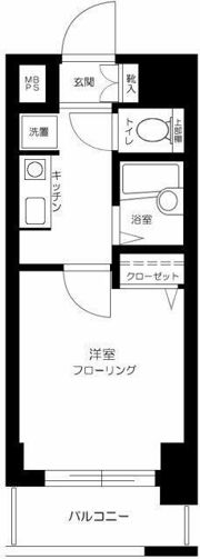 メインステージ巣鴨の間取り画像
