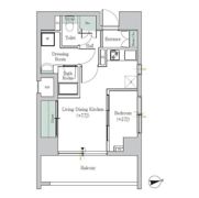 ONE ROOF FLAT TOGOSHIの間取り画像