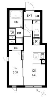 コンポジット品川戸越の間取り画像