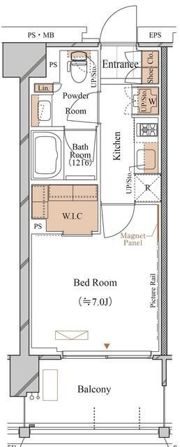 ブランシエスタ久が原の間取り画像