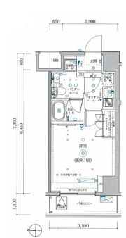 イアース練馬の間取り画像