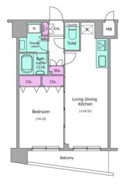 アーバネックス戸越銀座の間取り画像