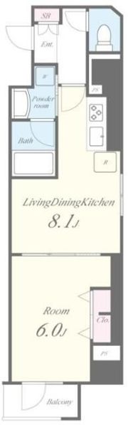 JPT RESIDENSEの間取り画像