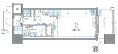 ZOOM池尻大橋の間取り画像
