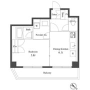 プライマル小石川の間取り画像