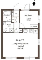 ドムス・スタイル目黒不動前の間取り画像