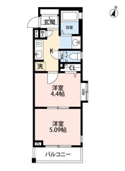 クレメント白金JPの間取り画像