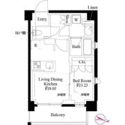 343レジデンス品川（オープンレジデンシア）の間取り画像