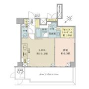 ザ・パークワンズ目黒不動前の間取り画像